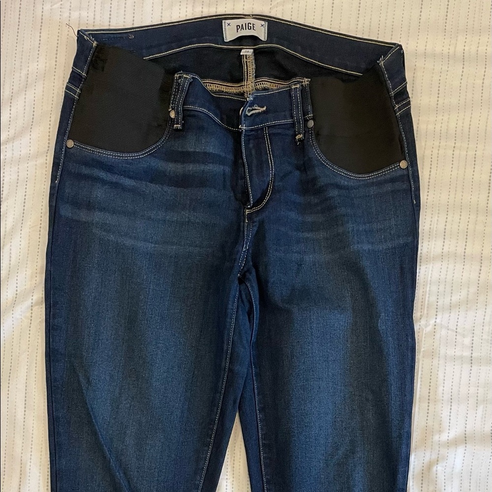 EUC Paige Maternity Denim - Verdugo Ankle 28